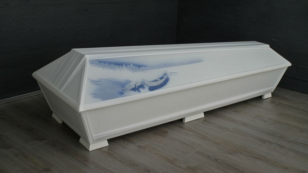 Arkku Eko pellava hiljainen satama kola