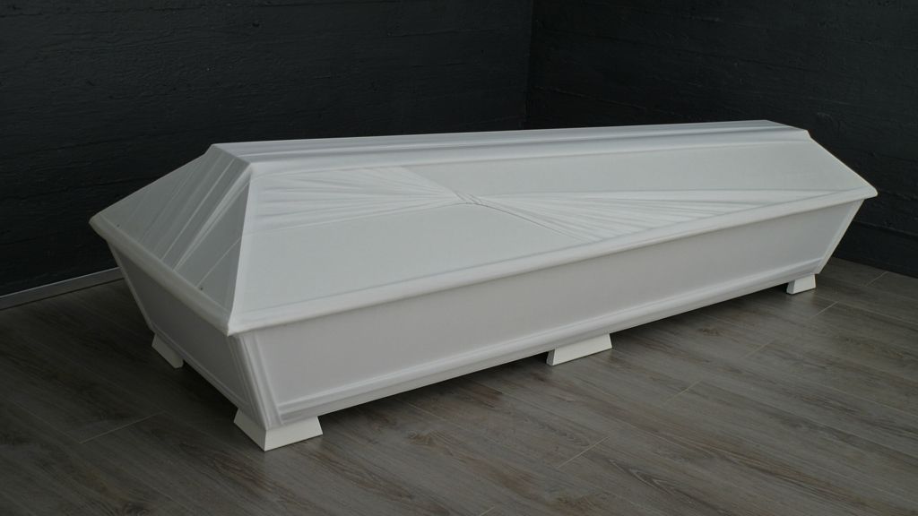 Arkku Silkkisolmu 2 kola valkoinen